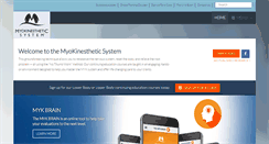 Desktop Screenshot of myokinesthetic.com
