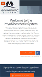 Mobile Screenshot of myokinesthetic.com
